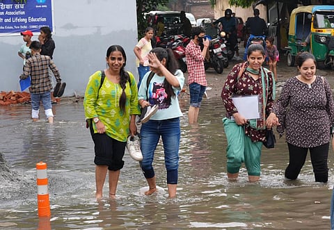 Delhi rains